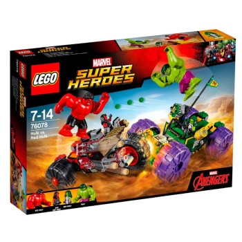 Lego set Super heroes Hulk vs. Red Hulk LE76078